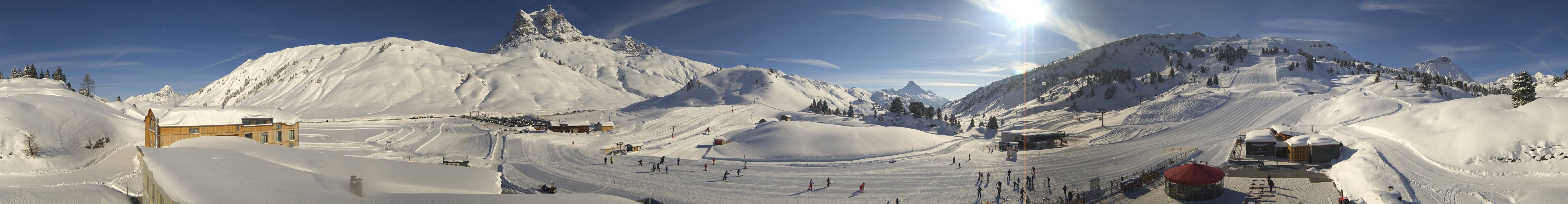 Archived image Webcam Panoramic view Salober base station