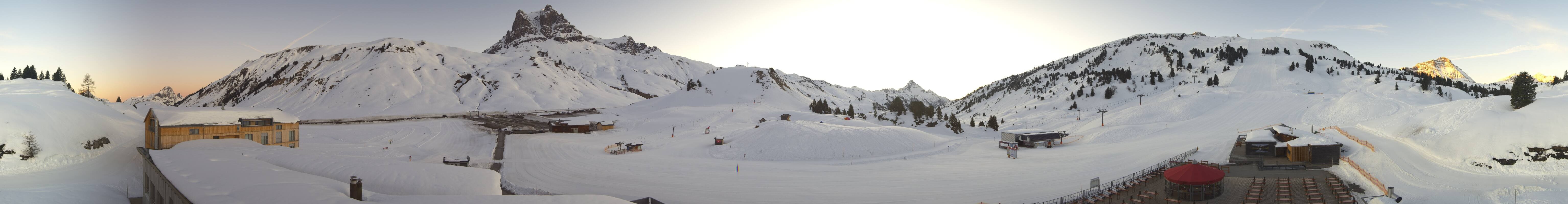 Archived image Webcam Panoramic view Salober base station