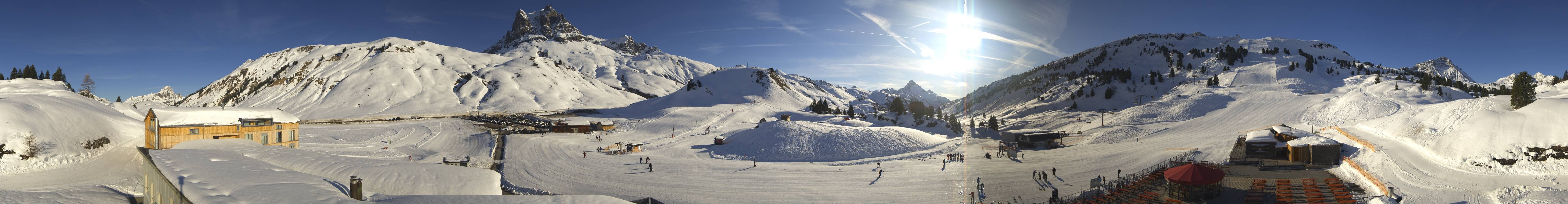Archived image Webcam Panoramic view Salober base station