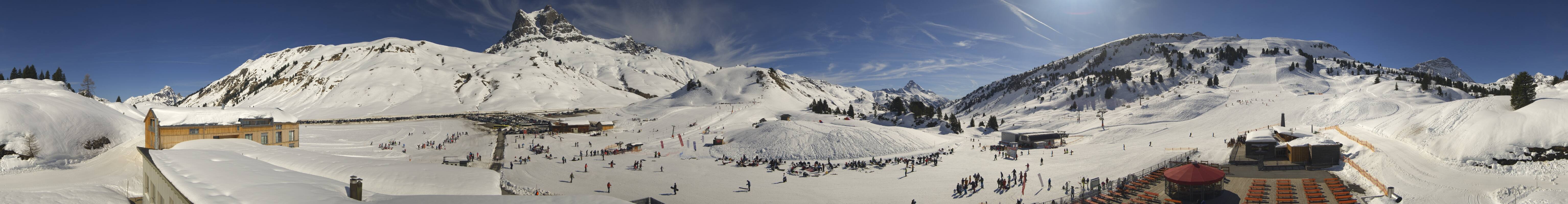 Archived image Webcam Panoramic view Salober base station