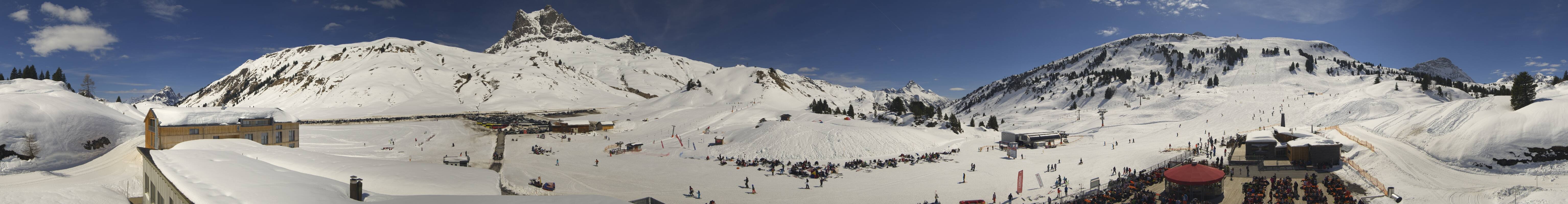 Archived image Webcam Panoramic view Salober base station