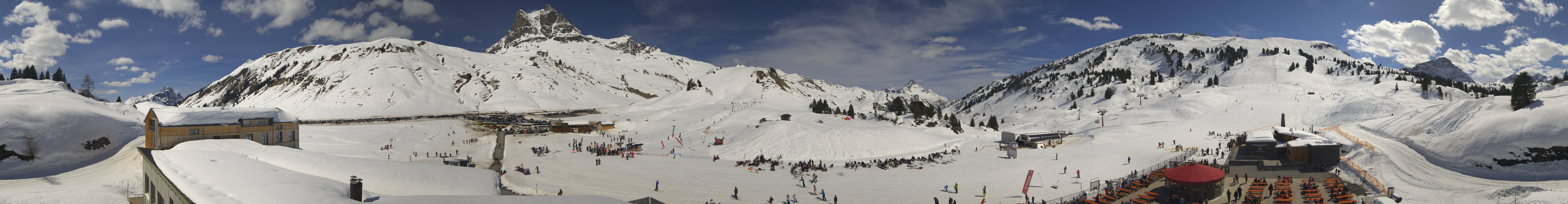 Archived image Webcam Panoramic view Salober base station