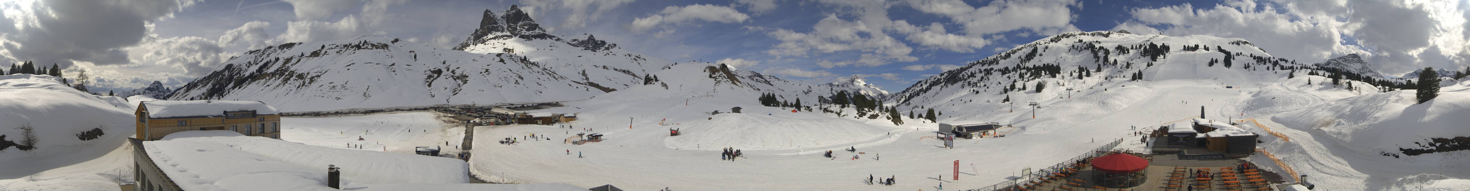 Archived image Webcam Panoramic view Salober base station