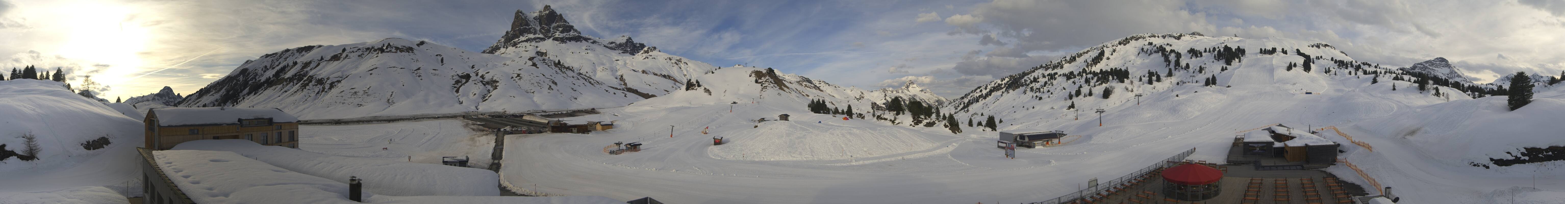 Archived image Webcam Panoramic view Salober base station