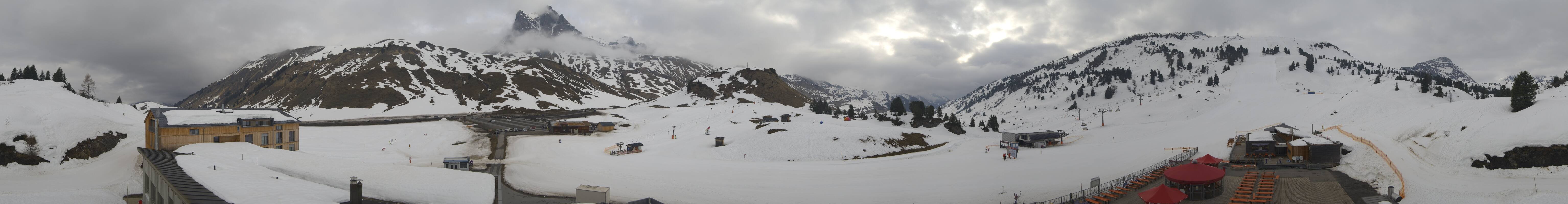 Archived image Webcam Panoramic view Salober base station