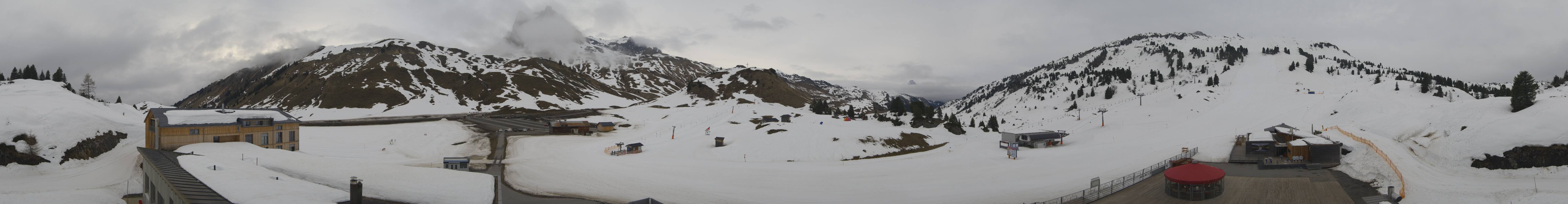 Archived image Webcam Panoramic view Salober base station