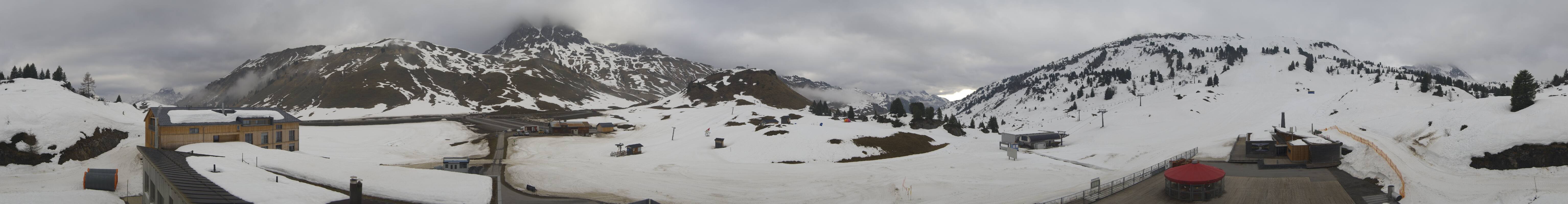 Archived image Webcam Panoramic view Salober base station