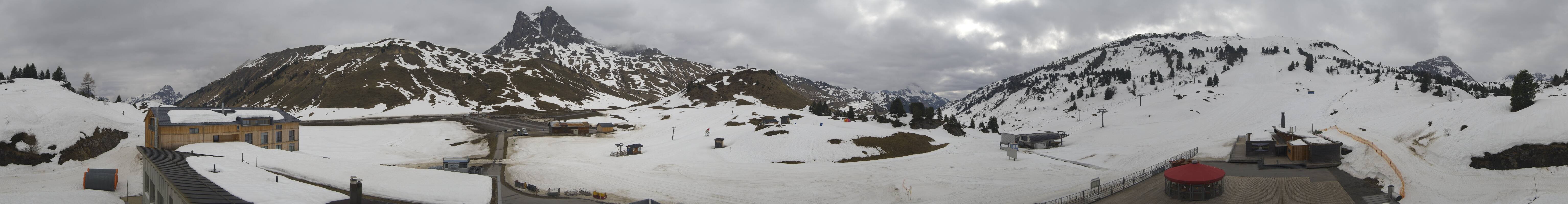 Archived image Webcam Panoramic view Salober base station