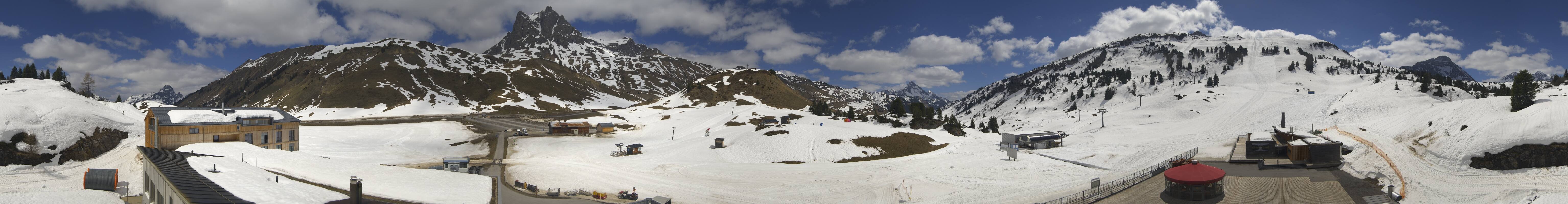 Archived image Webcam Panoramic view Salober base station