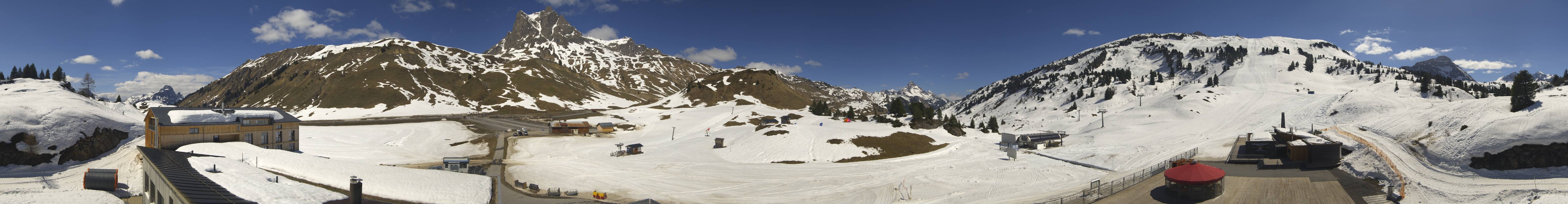 Archived image Webcam Panoramic view Salober base station