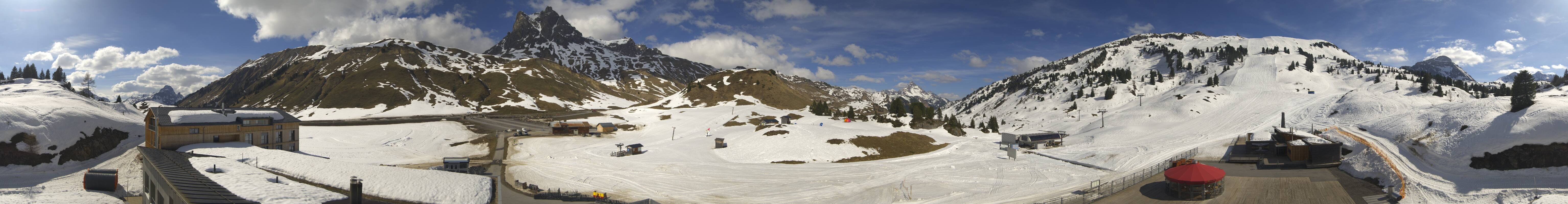 Archived image Webcam Panoramic view Salober base station