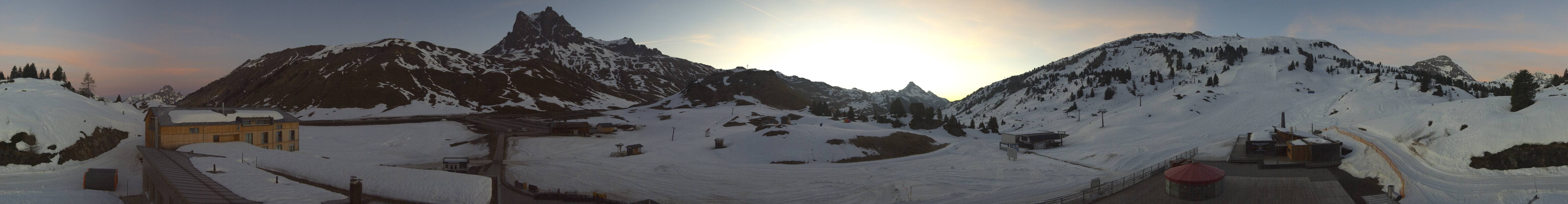 Archived image Webcam Panoramic view Salober base station