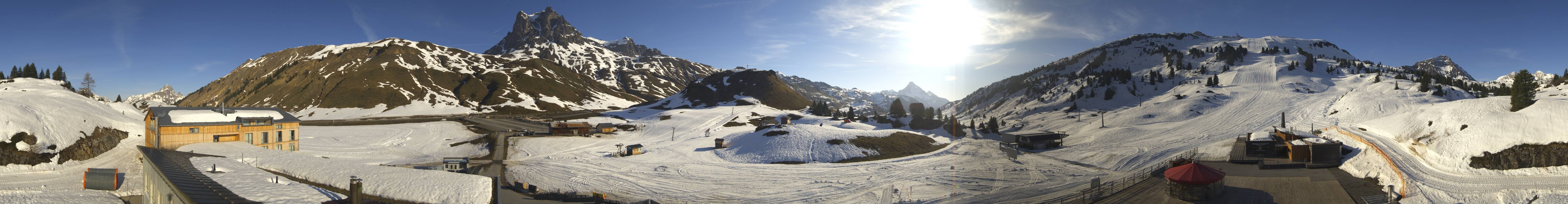 Archived image Webcam Panoramic view Salober base station