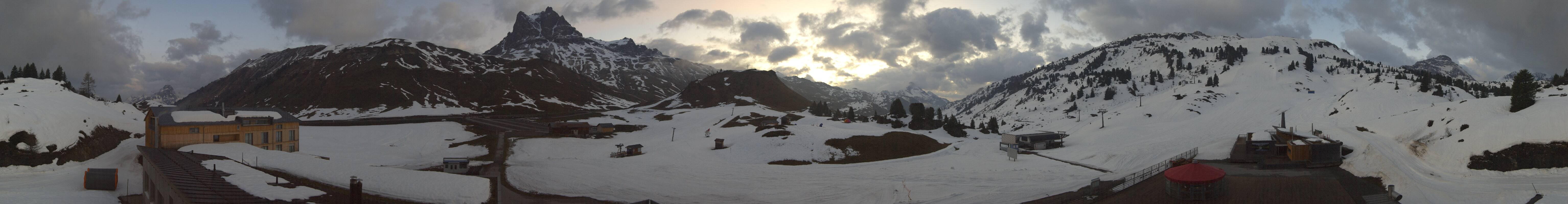 Archived image Webcam Panoramic view Salober base station