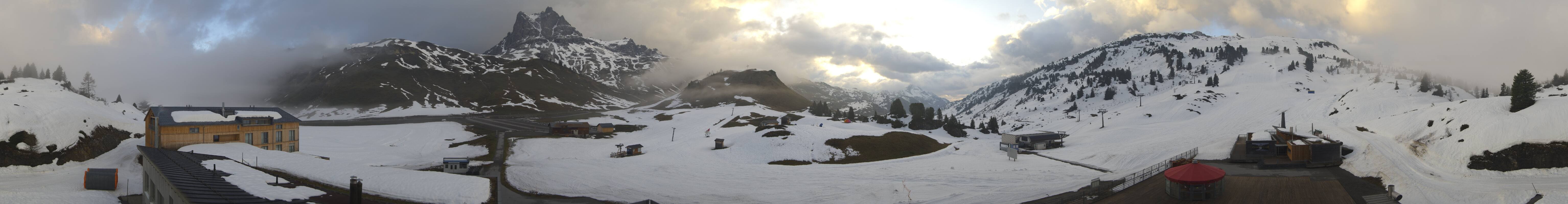 Archived image Webcam Panoramic view Salober base station