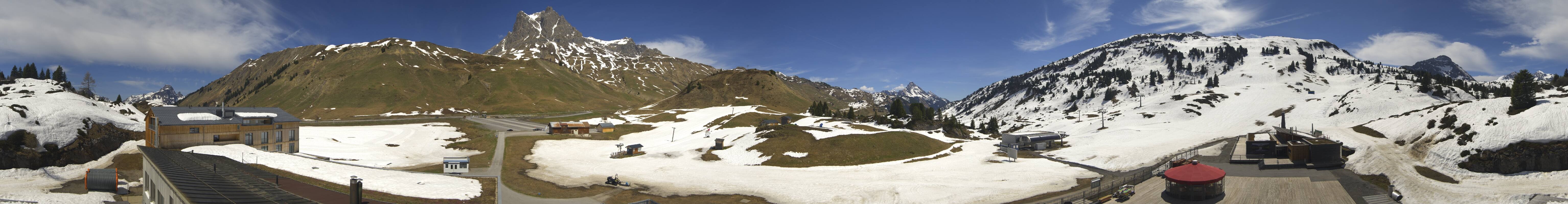 Archived image Webcam Panoramic view Salober base station
