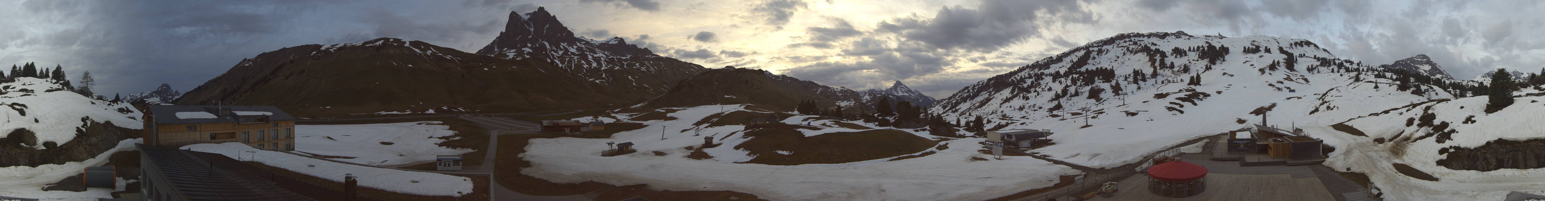 Archived image Webcam Panoramic view Salober base station