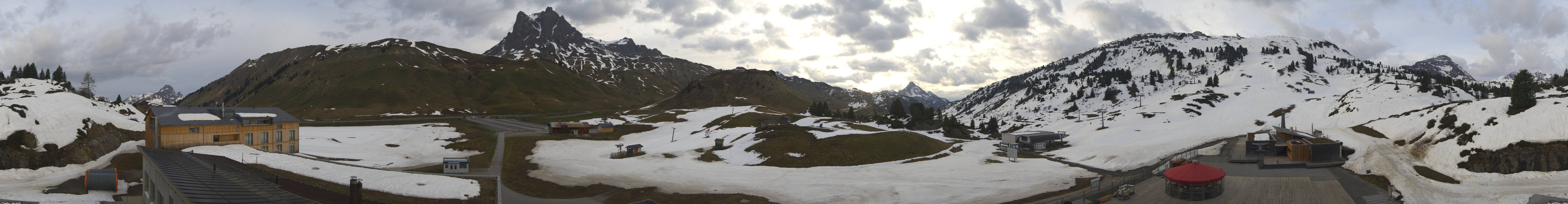 Archived image Webcam Panoramic view Salober base station