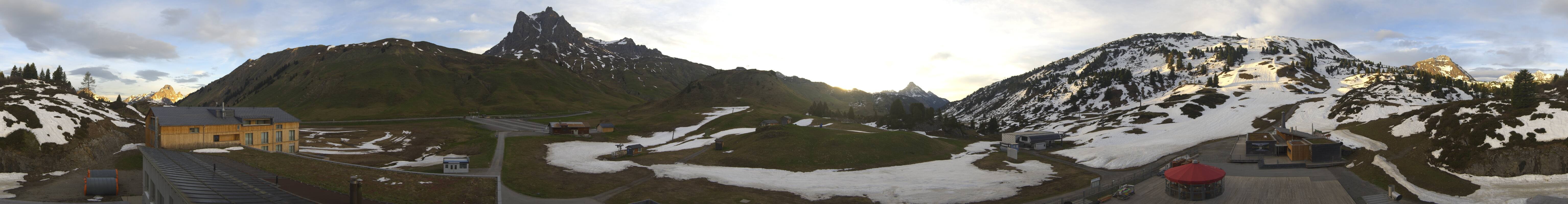 Archived image Webcam Panoramic view Salober base station