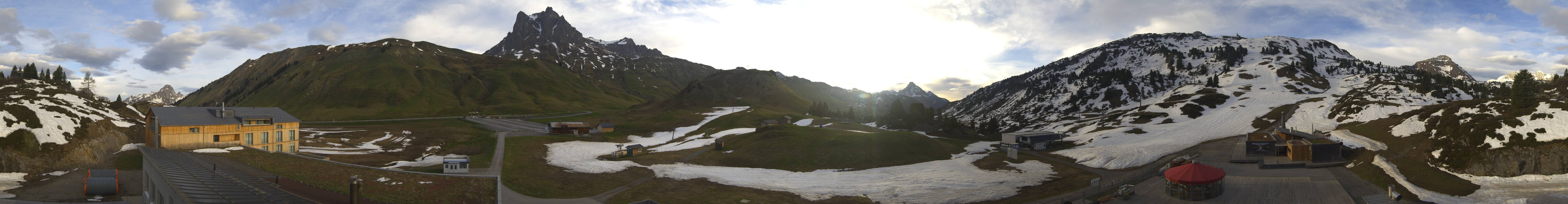 Archived image Webcam Panoramic view Salober base station