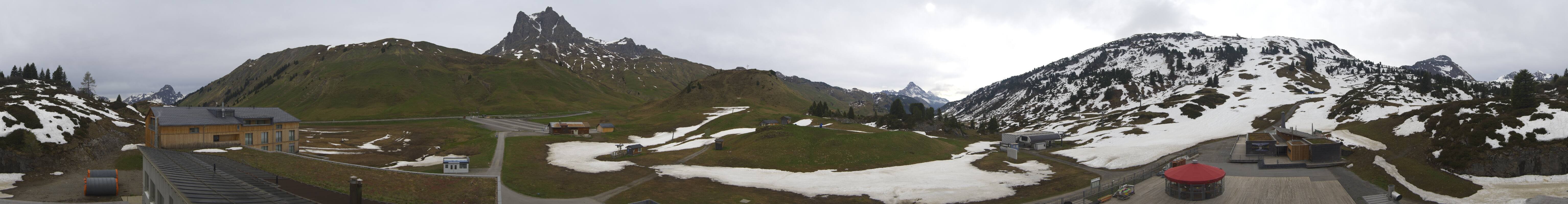 Archived image Webcam Panoramic view Salober base station