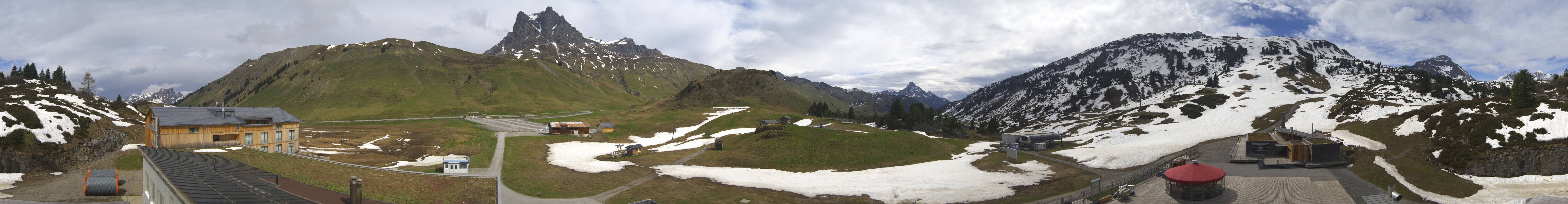 Archived image Webcam Panoramic view Salober base station