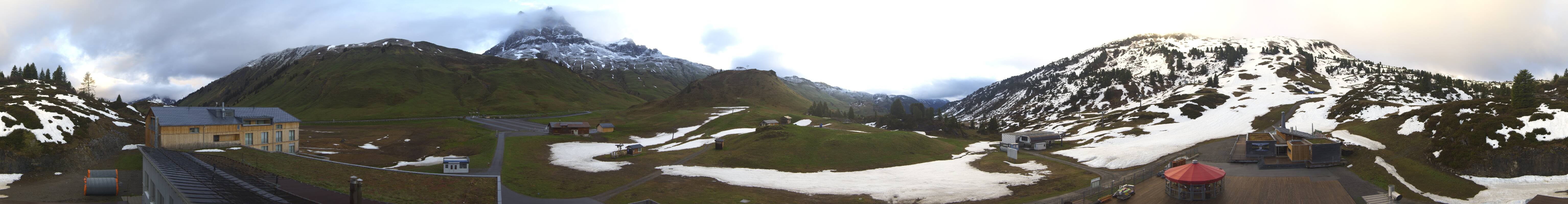 Archived image Webcam Panoramic view Salober base station