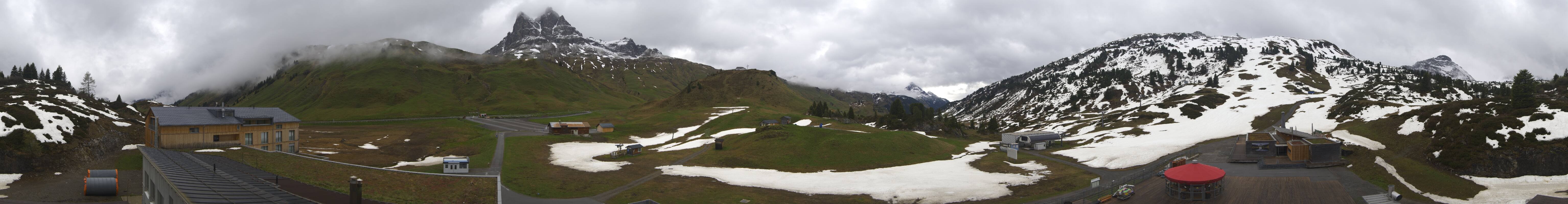 Archived image Webcam Panoramic view Salober base station