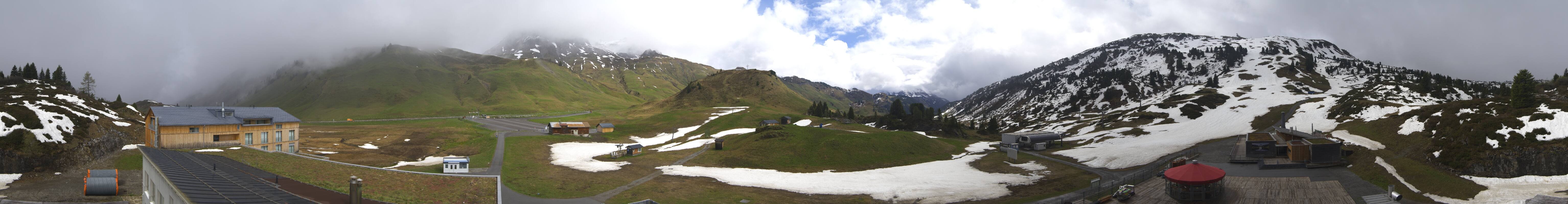 Archived image Webcam Panoramic view Salober base station