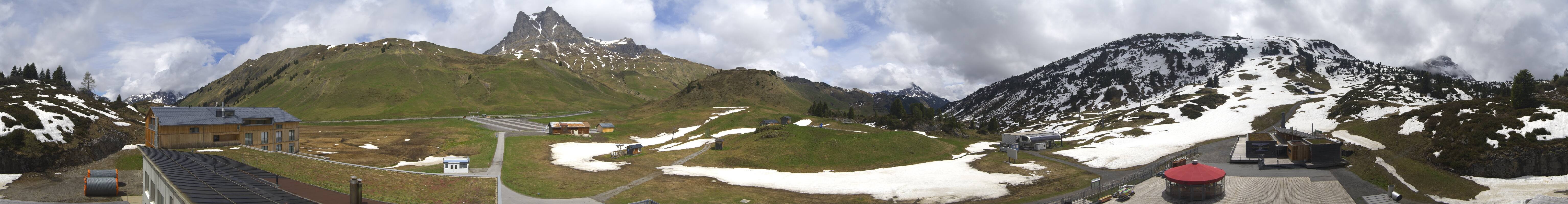 Archived image Webcam Panoramic view Salober base station