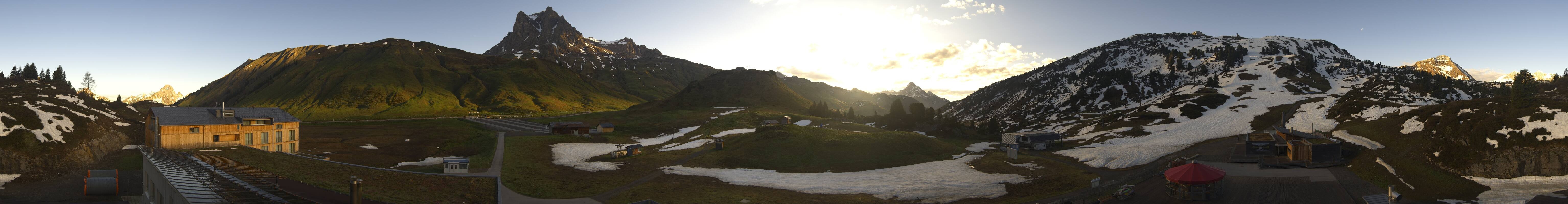 Archived image Webcam Panoramic view Salober base station