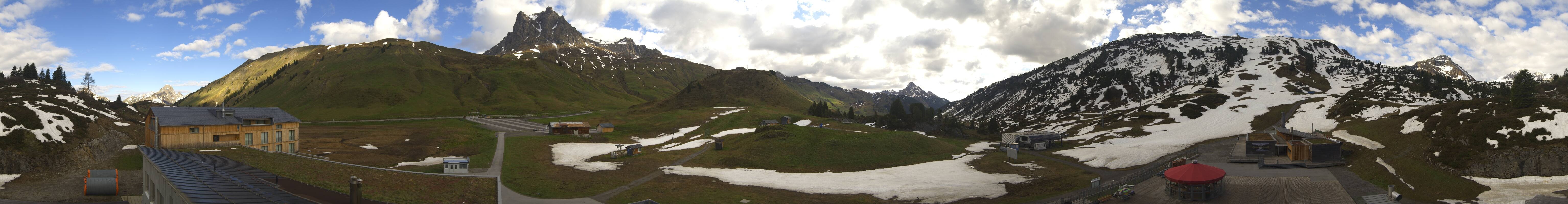 Archived image Webcam Panoramic view Salober base station