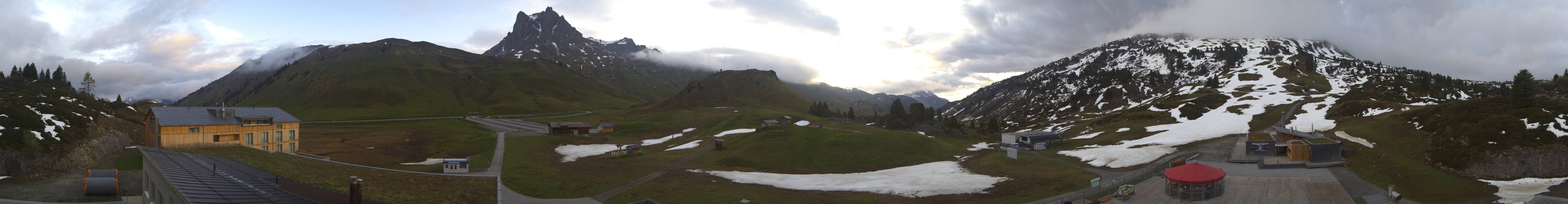 Archived image Webcam Panoramic view Salober base station
