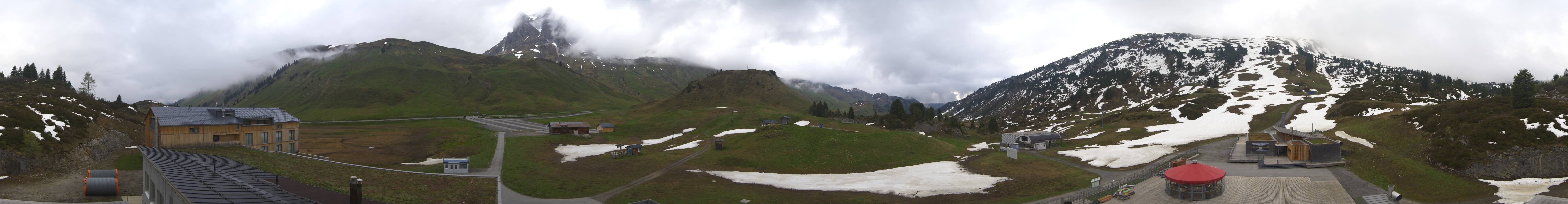 Archived image Webcam Panoramic view Salober base station