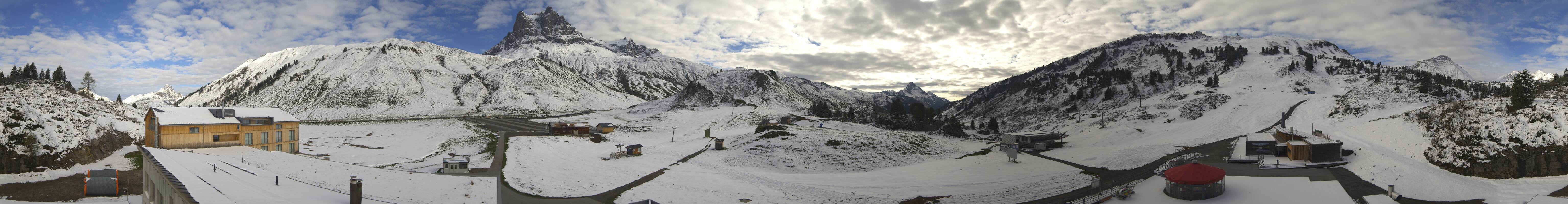 Archived image Webcam Panoramic view Salober base station