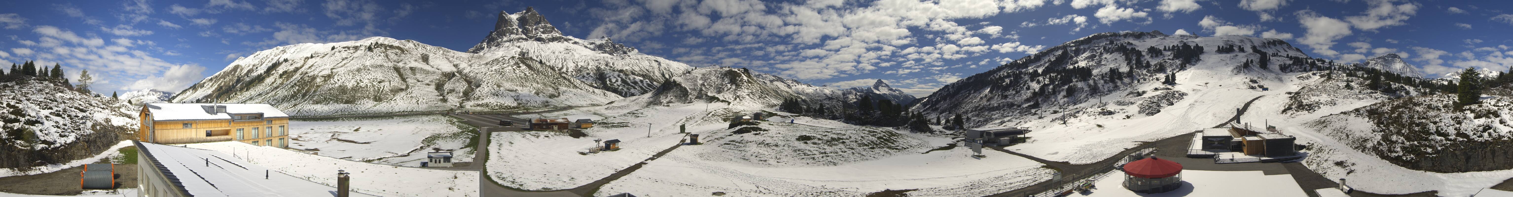Archived image Webcam Panoramic view Salober base station