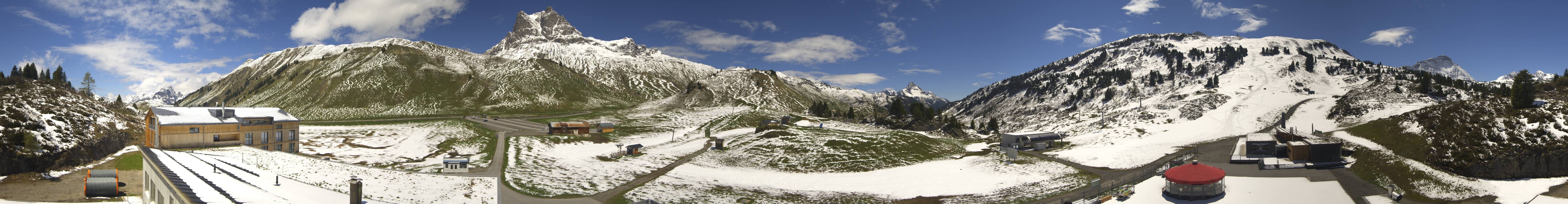 Archived image Webcam Panoramic view Salober base station