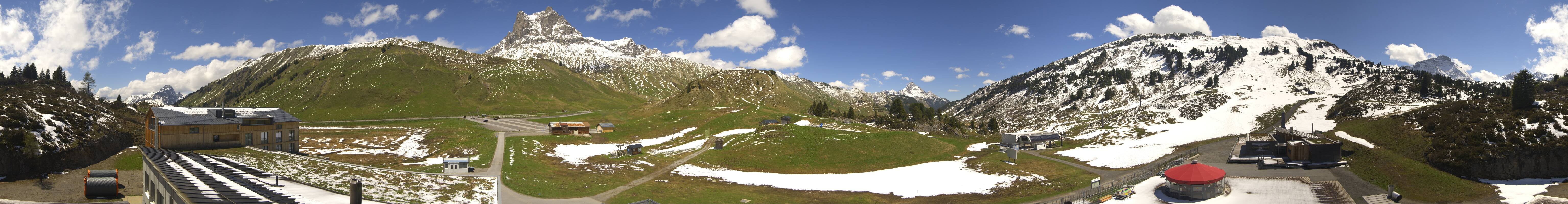 Archived image Webcam Panoramic view Salober base station