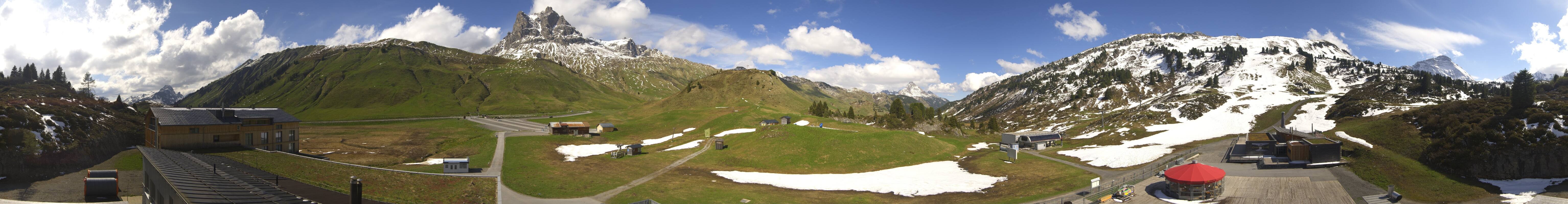 Archived image Webcam Panoramic view Salober base station