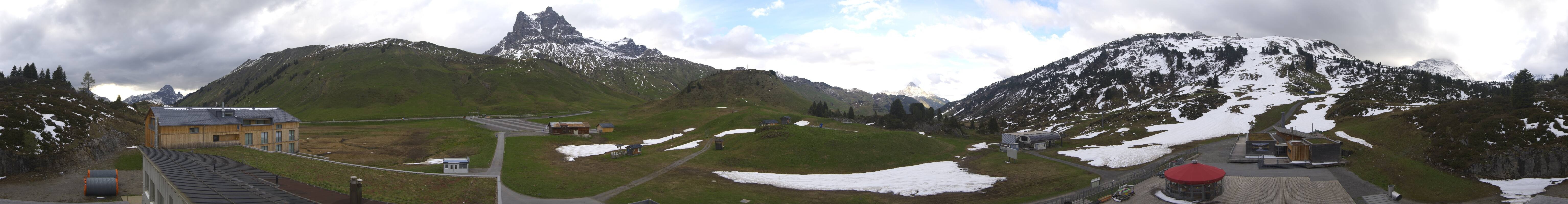 Archived image Webcam Panoramic view Salober base station