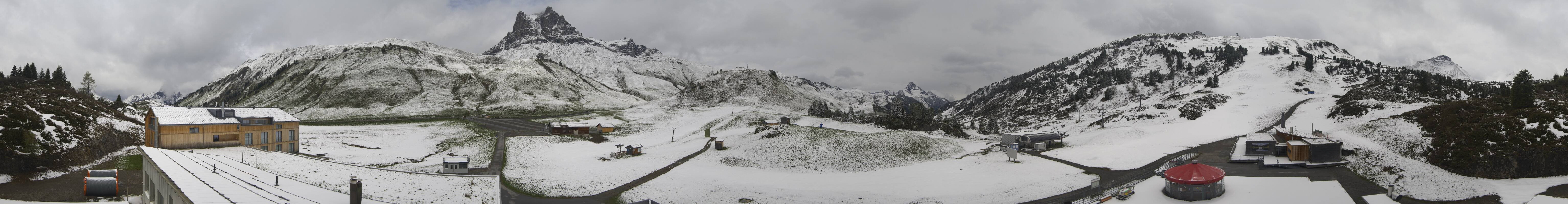 Archived image Webcam Panoramic view Salober base station