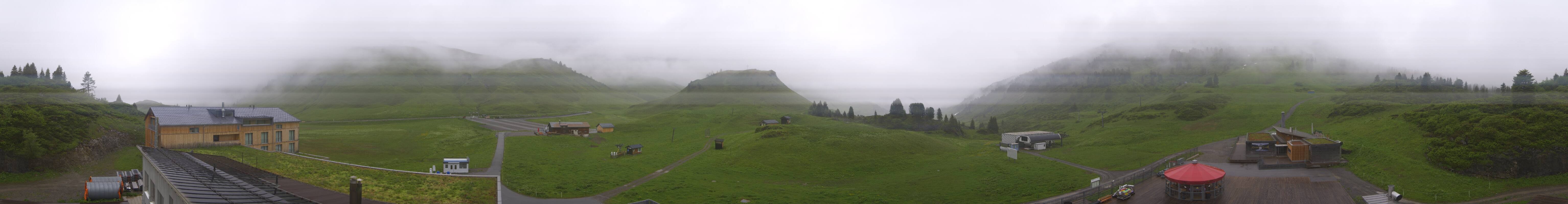 Archived image Webcam Panoramic view Salober base station