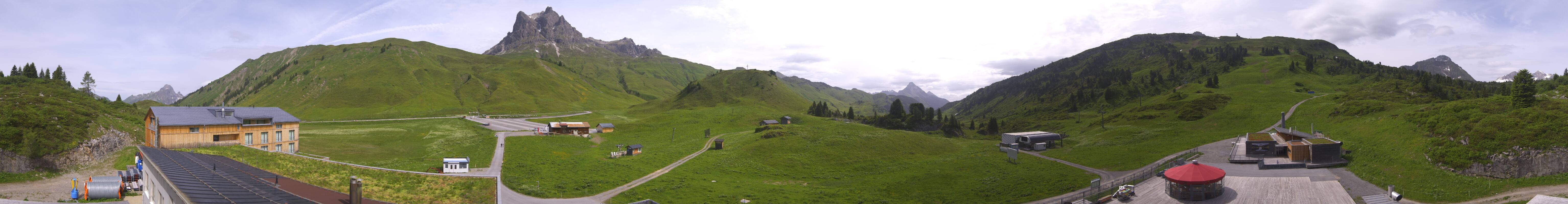 Archived image Webcam Panoramic view Salober base station