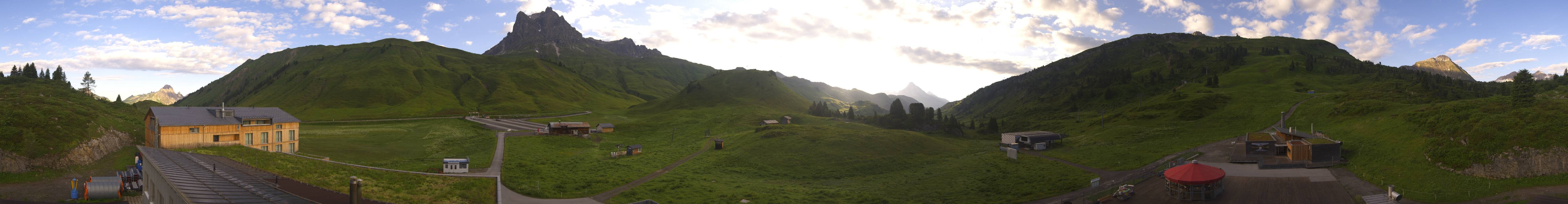 Archived image Webcam Panoramic view Salober base station