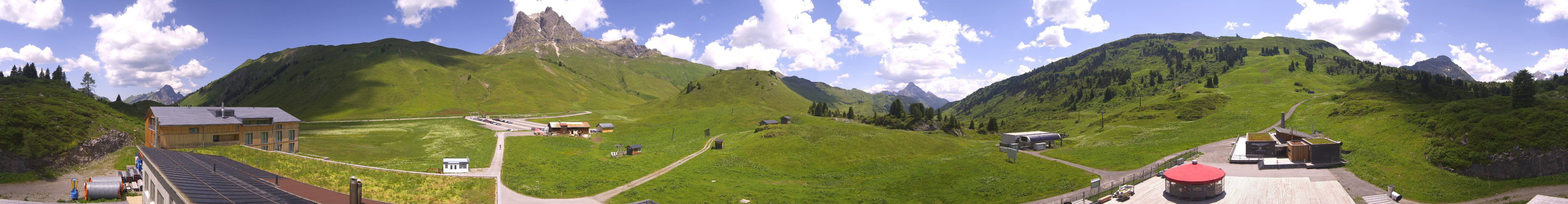 Archived image Webcam Panoramic view Salober base station