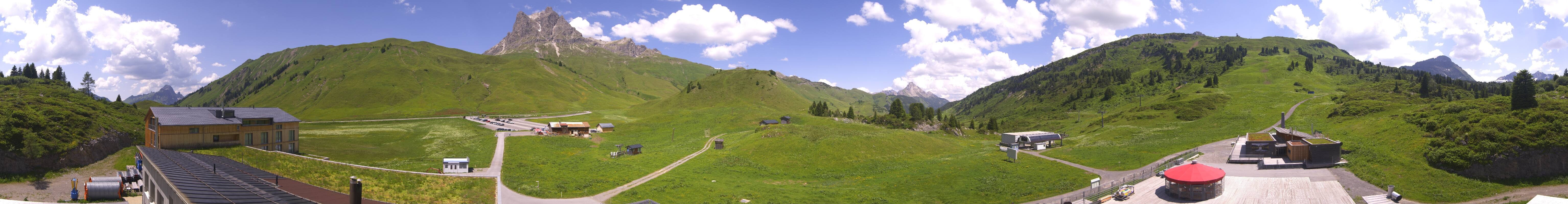 Archived image Webcam Panoramic view Salober base station