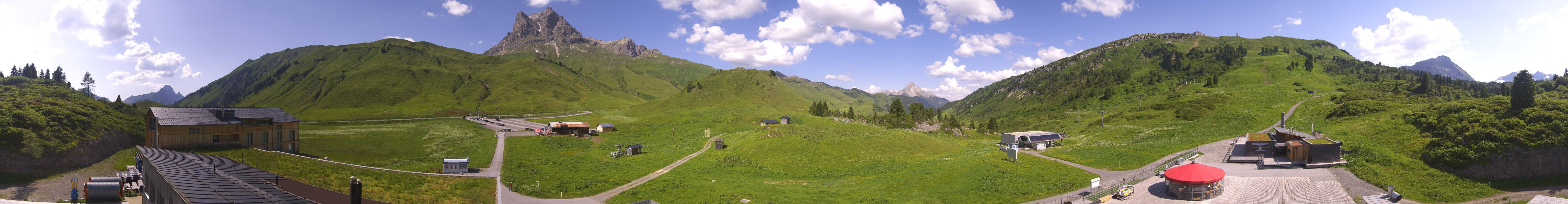 Archived image Webcam Panoramic view Salober base station