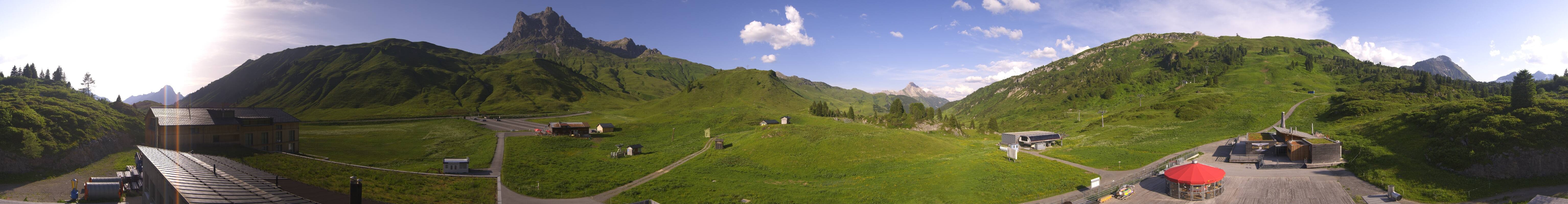 Archived image Webcam Panoramic view Salober base station