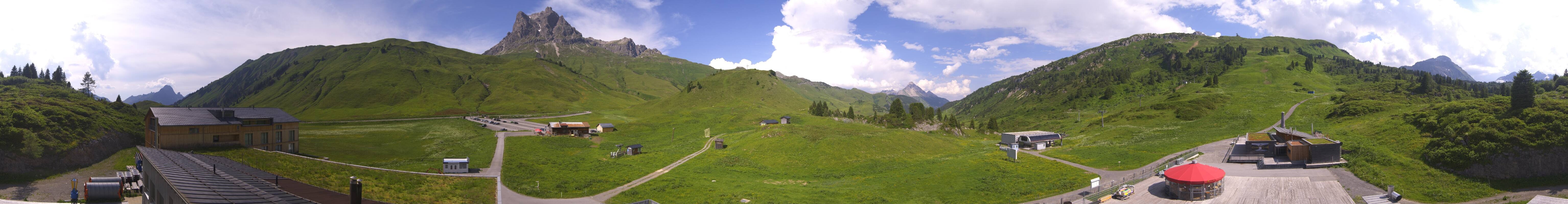Archived image Webcam Panoramic view Salober base station