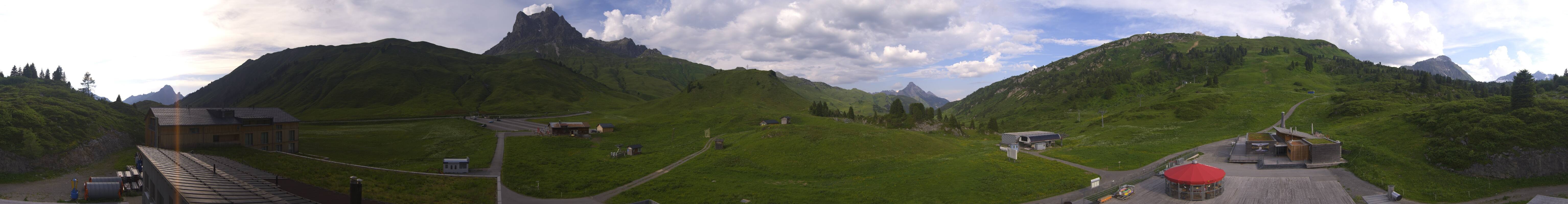 Archived image Webcam Panoramic view Salober base station